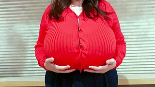 Amateur Big Boobs jerks Big Dick