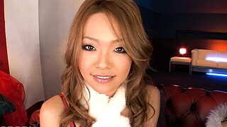 Japanese teen hello mikity toyed and facialized