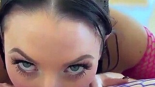 Two Hot Brunette Lesbians Lick And Suck Each Other