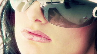 Busty blonde deepthroats on cock after riding it wildly