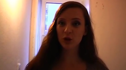 Amateur oral sex and fuck at the attic