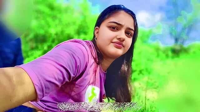 Innocent Desi Village Girl First Time Sex in Jungle, Village Girl tight Pussy Fucking first time xxx video