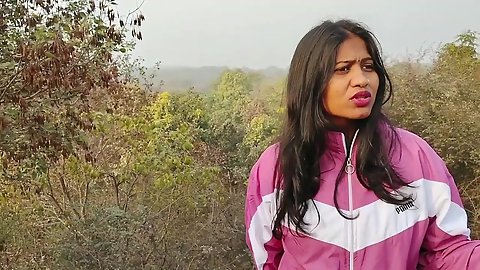 Outdor video.I met a girl in an auto and took her home to work at a beauty parlor and fucked her.