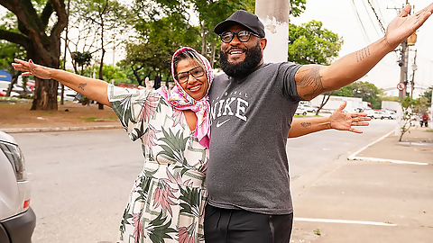 Fat Belly Granny Rough Ass Fucked in My Van