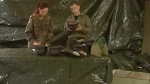 Ass Fuck and DP in the Bundeswehr