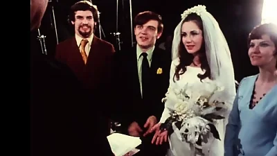 Bride sucks groomsmen at wedding