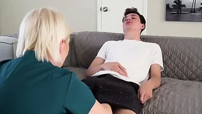 My step grandma gave me massage - Bree Austin & Josh Rivers