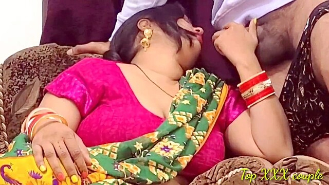 Steamy fun with step-bro and tasty cum in mouth